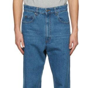 BNWT AW21 AMI BLUE MID-WASHED JEANS 34